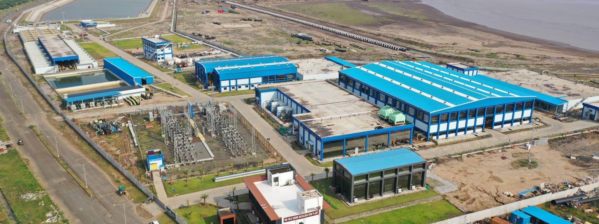 The 100 MLD SWRO (Sea Water Reverse Osmosis) Desalination Plant