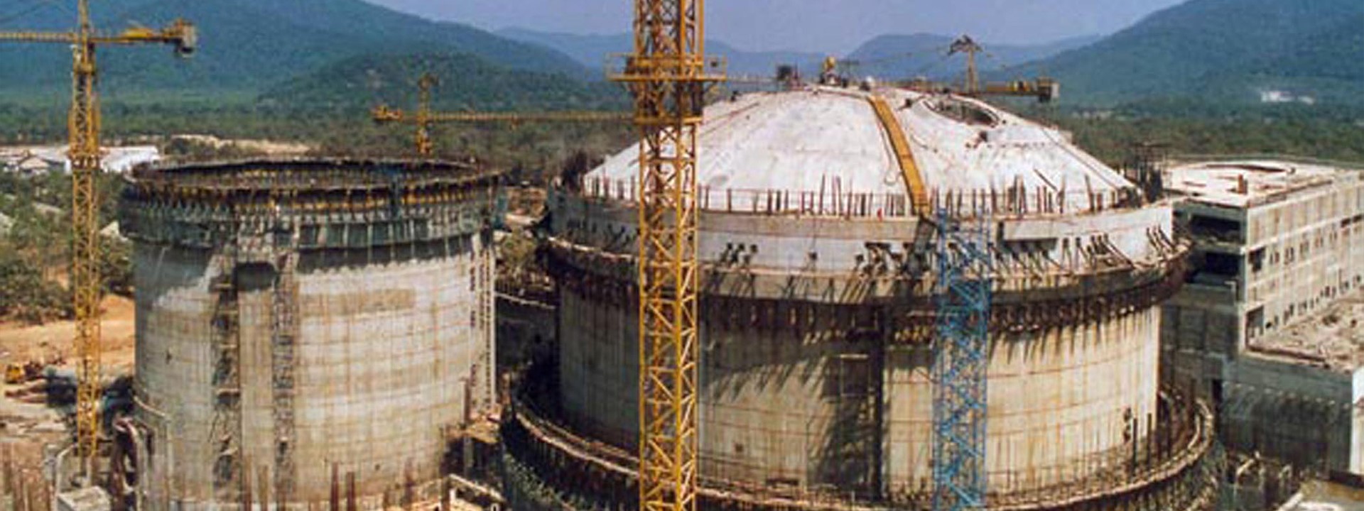 Atomic Power plant in Kaiga - L&T Construction