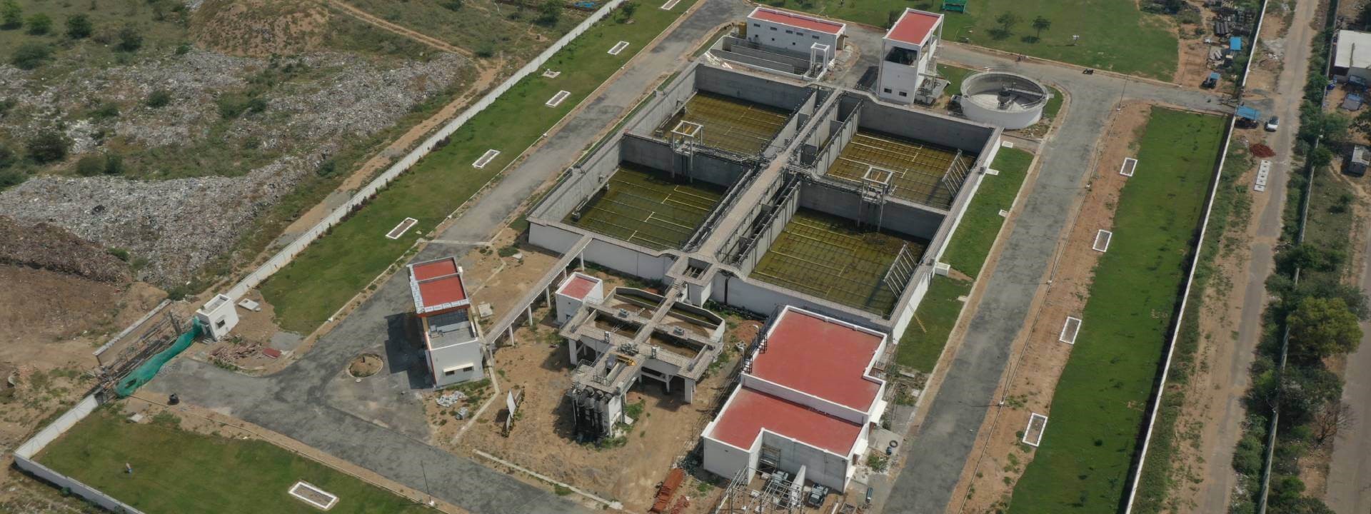 Coimbatore's 30.54 MLD Sewage Treatment Plant