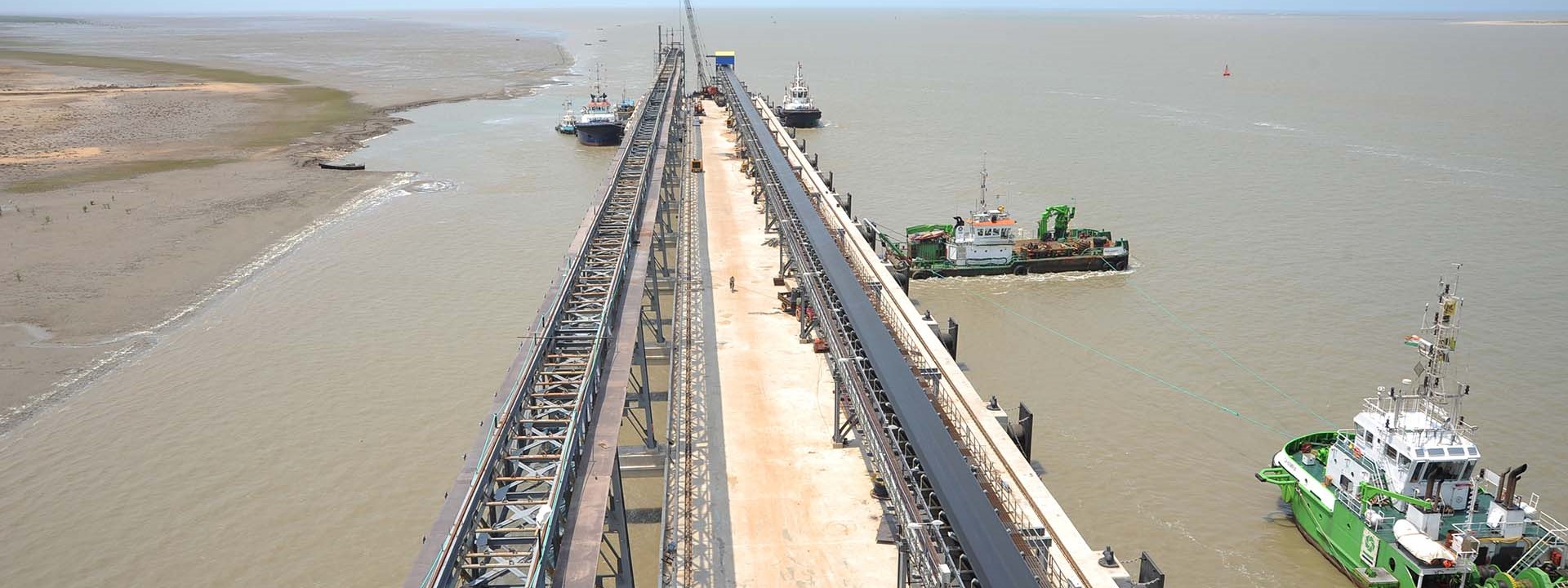 Dhamra Port Odisha- L&T Construction