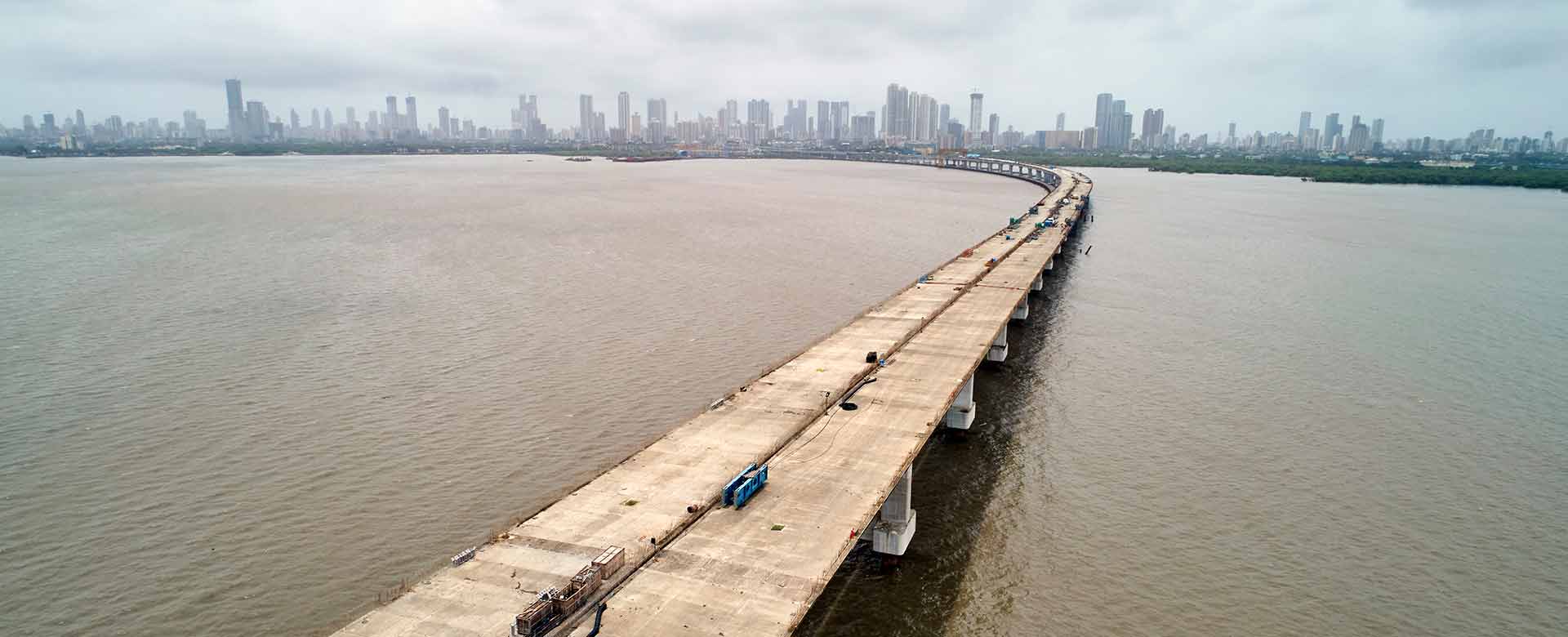 Mumbai Trans Harbour link Maharastra- L&T Construction