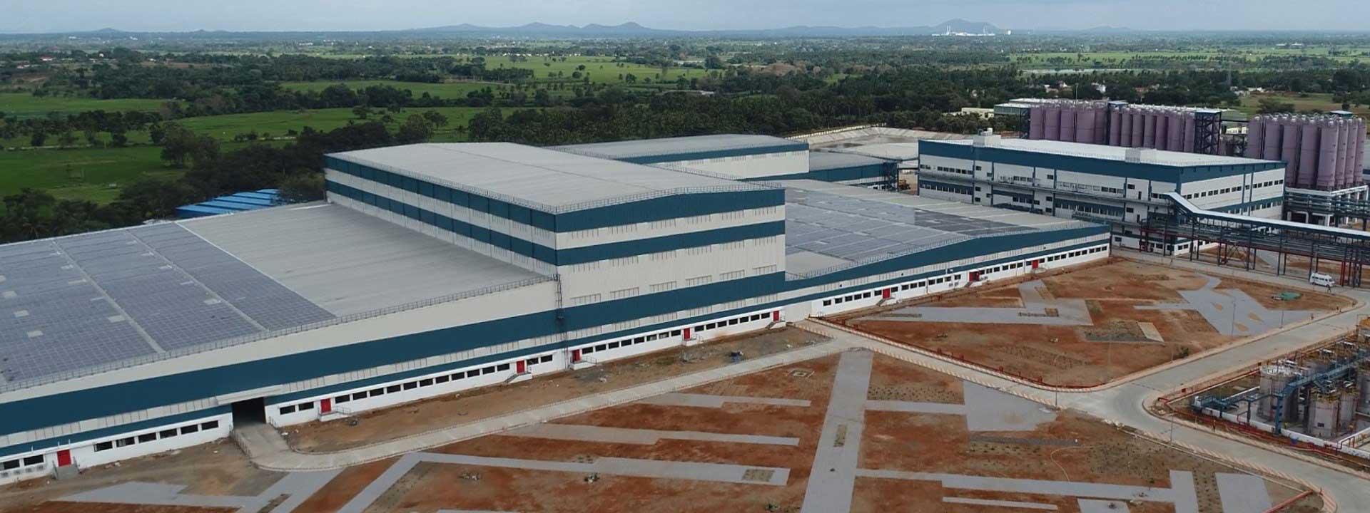 Paint factory in Mysore- L&T Construction