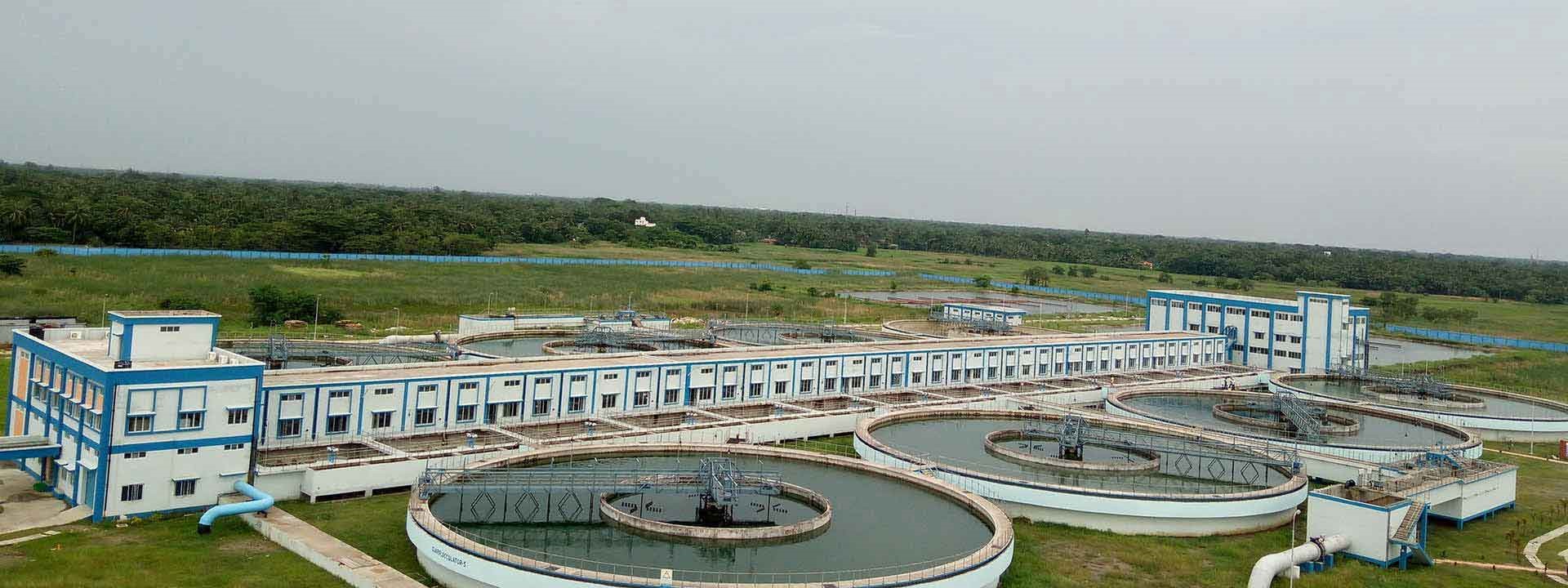 Bhatpara Sewage Treatment Plant in West Bengal- L&T Construction