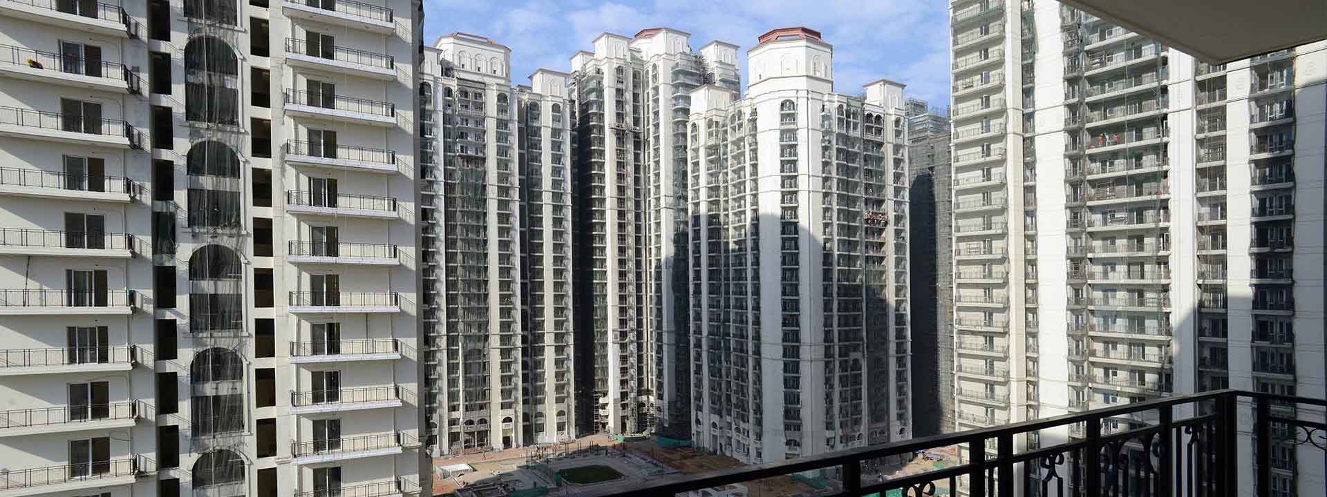 DLF Capital Greens in New Delhi- L&T Construction