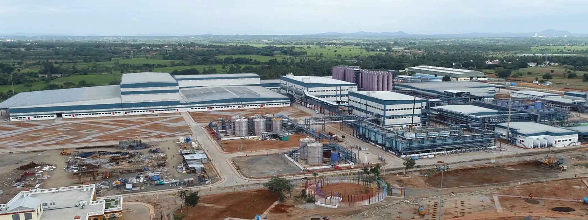Paint factory in Mysore- L&T Construction