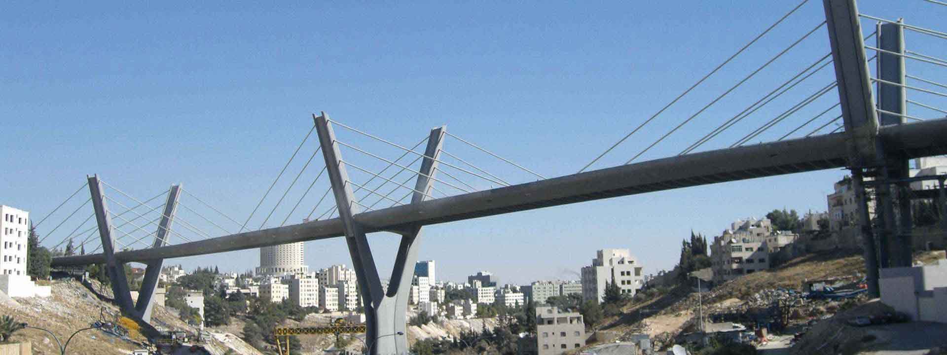 Wadi Abdoun Bridge Amman- L&T Construction