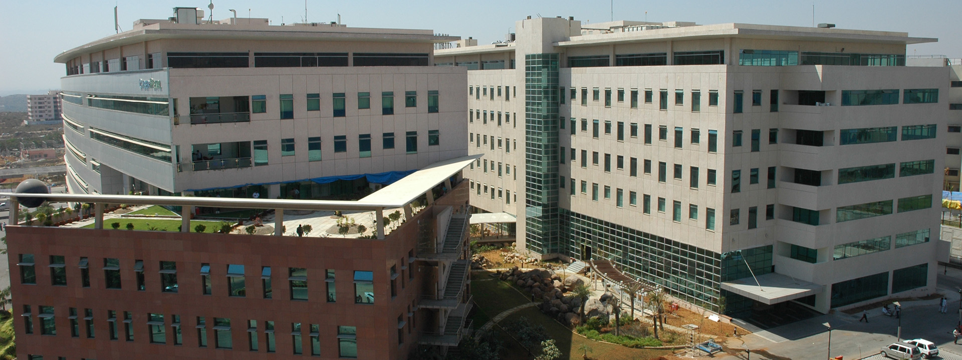 HITEC City in Hyderabad- L&T Construction