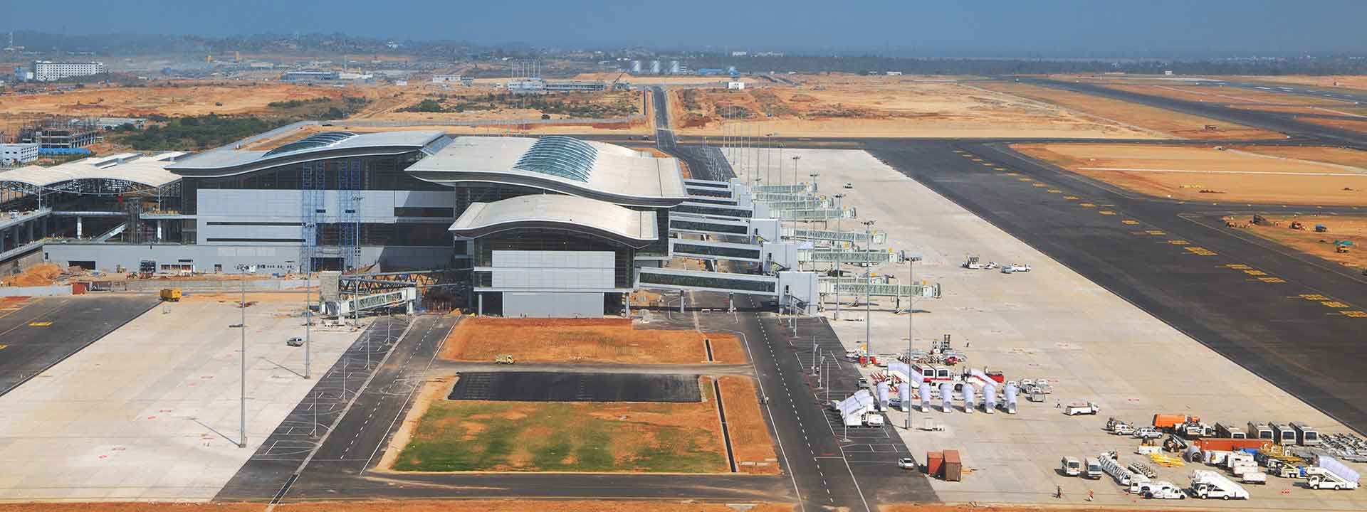 Hyderabad International Airport- L&T Construction