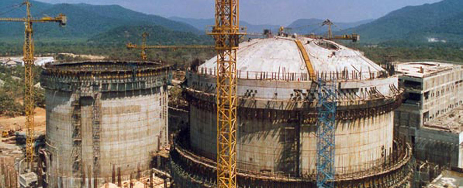 Atomic Power plant in Kaiga - L&T Construction