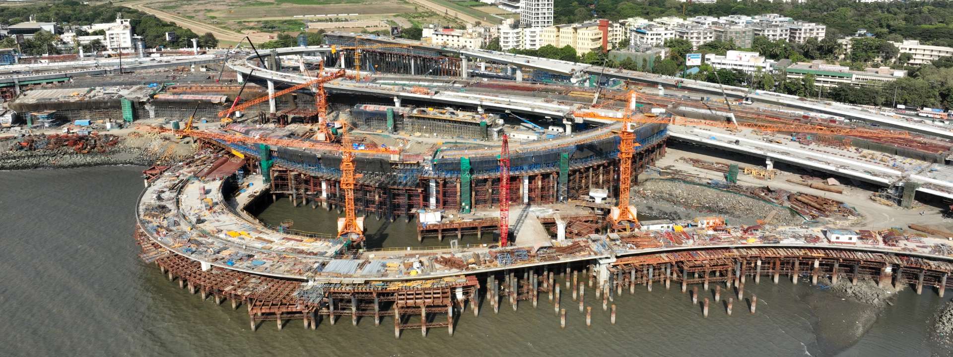 Mumbai Coastal Road- L&T Construction