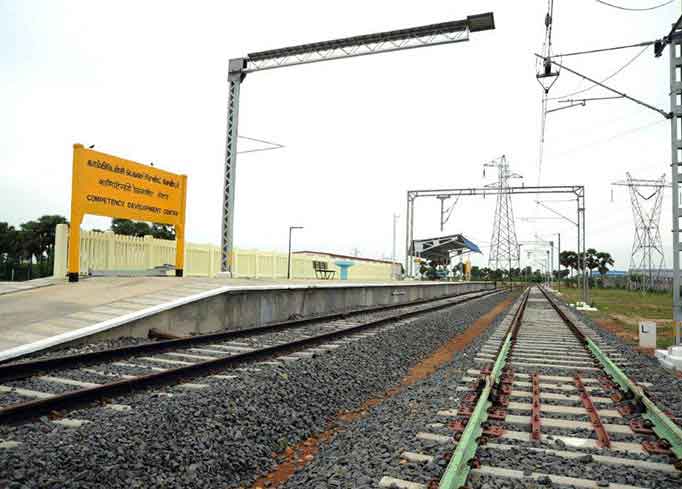 Railway track construction companies in India- L&T Construction
