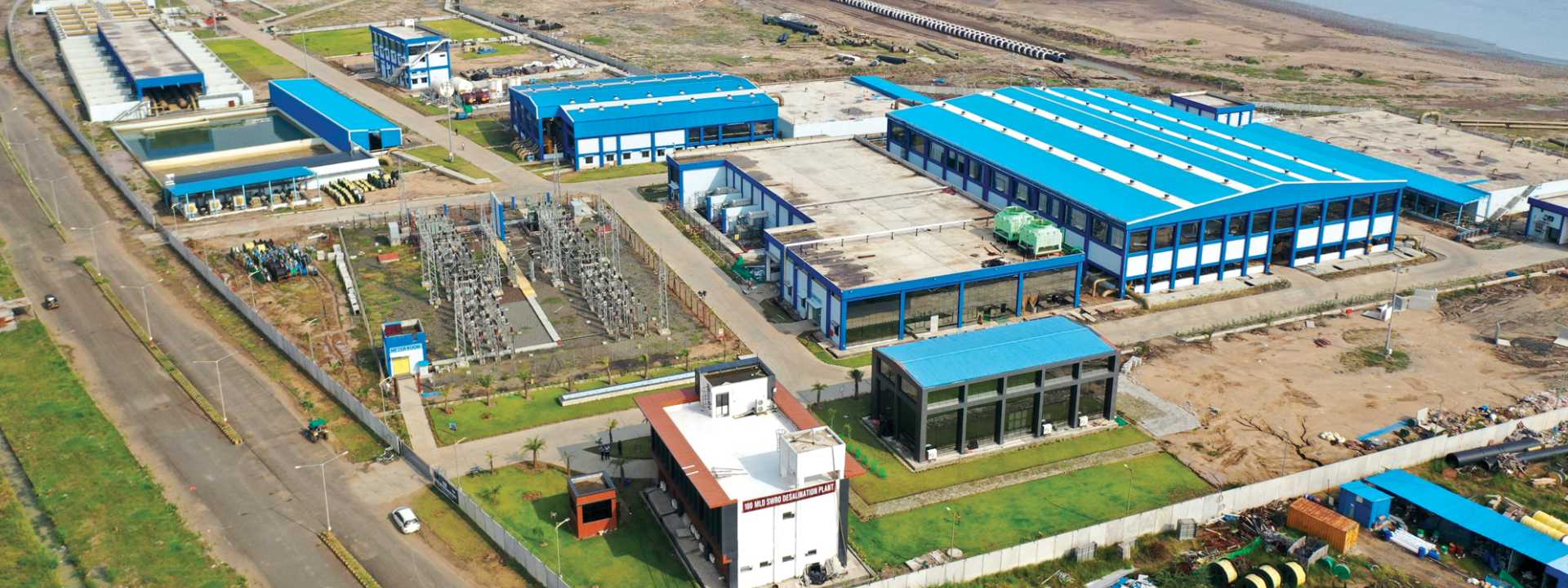 Sewage treatment plant in Delhi- L&T Construction