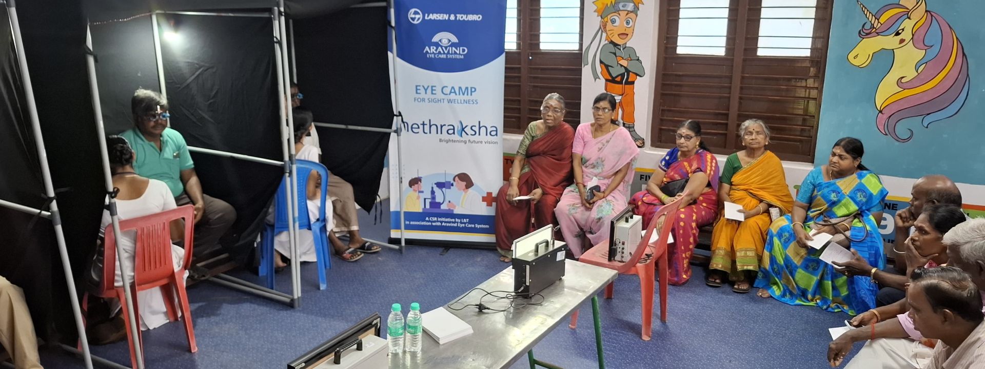 Health Age India medical camp- L&T Construction