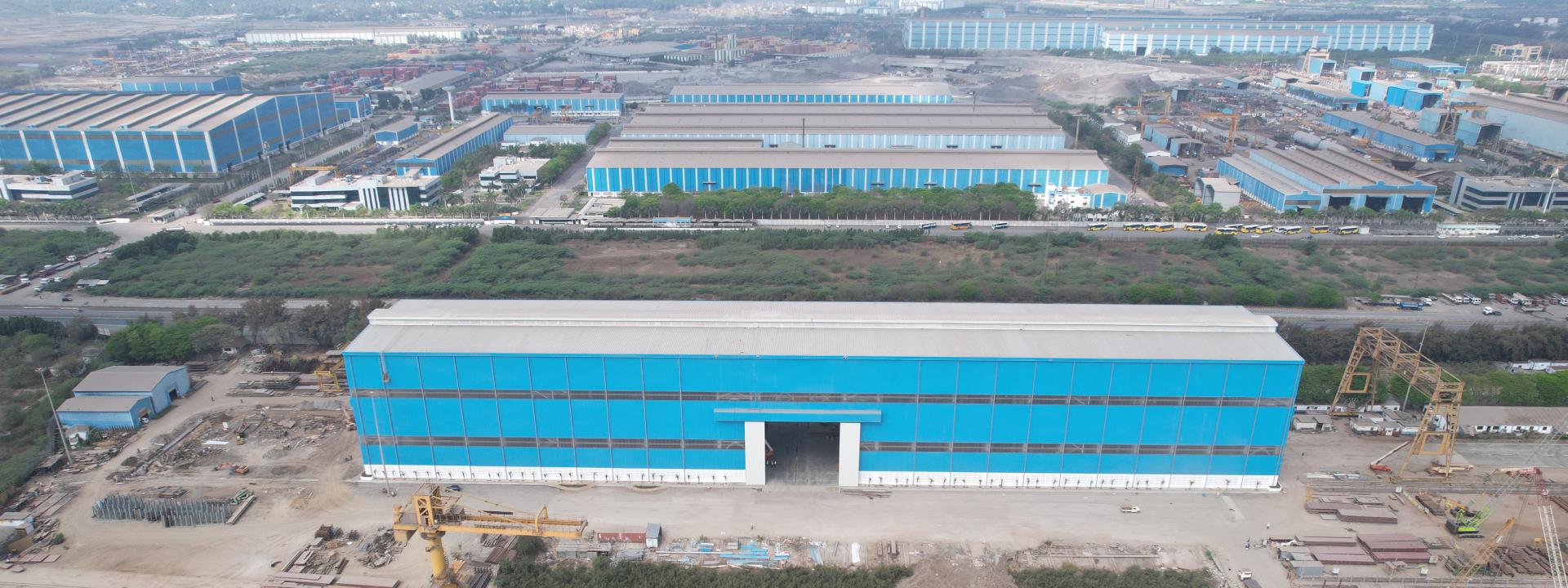 Defence storage warehouse construction companies in india- L&T Construction