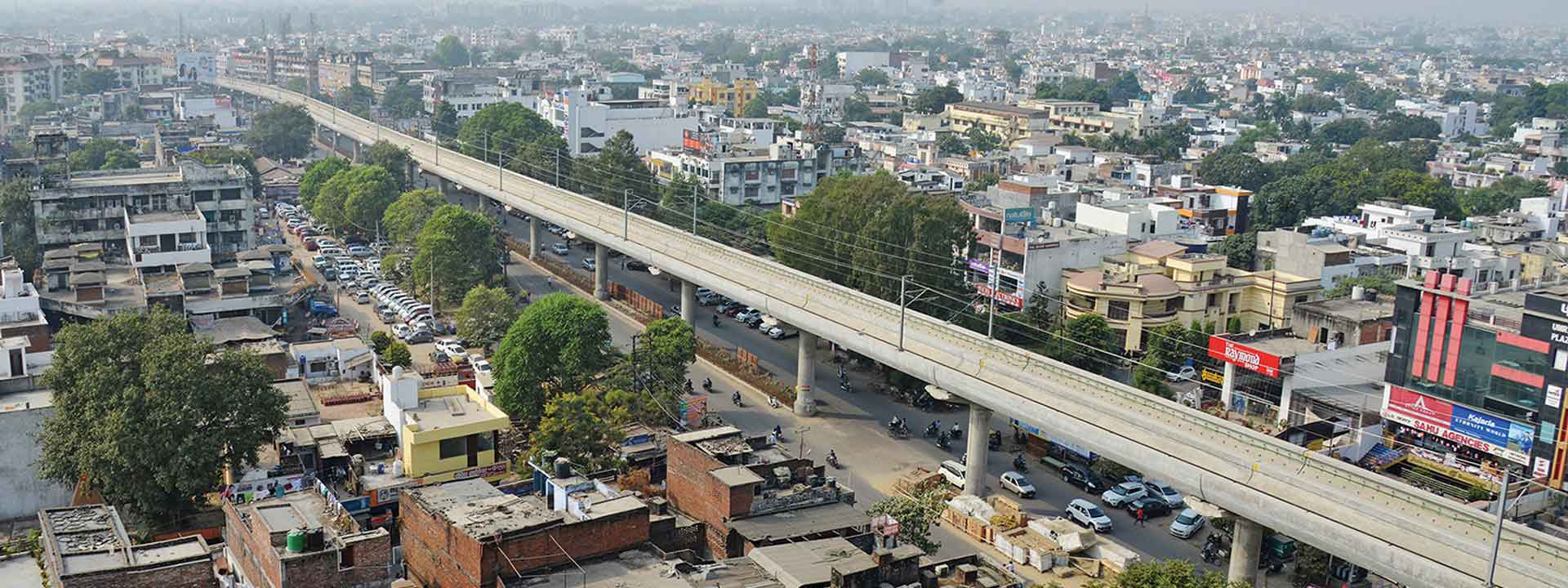 Metro Rail in Lucknow- L&T Construction