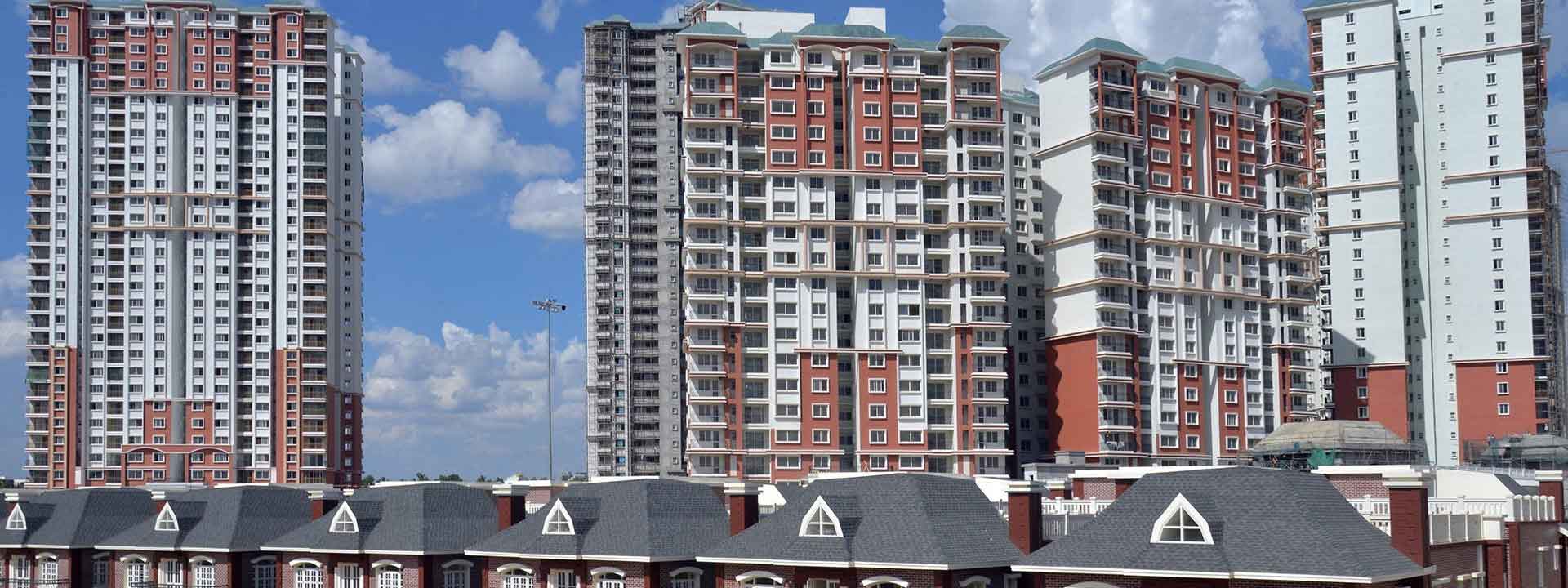 Prestige Lakeside Habitat in Bengaluru- L&T Construction