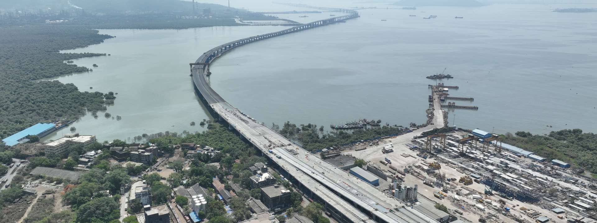 Mumbai Trans Harbour Link- L&T Construction