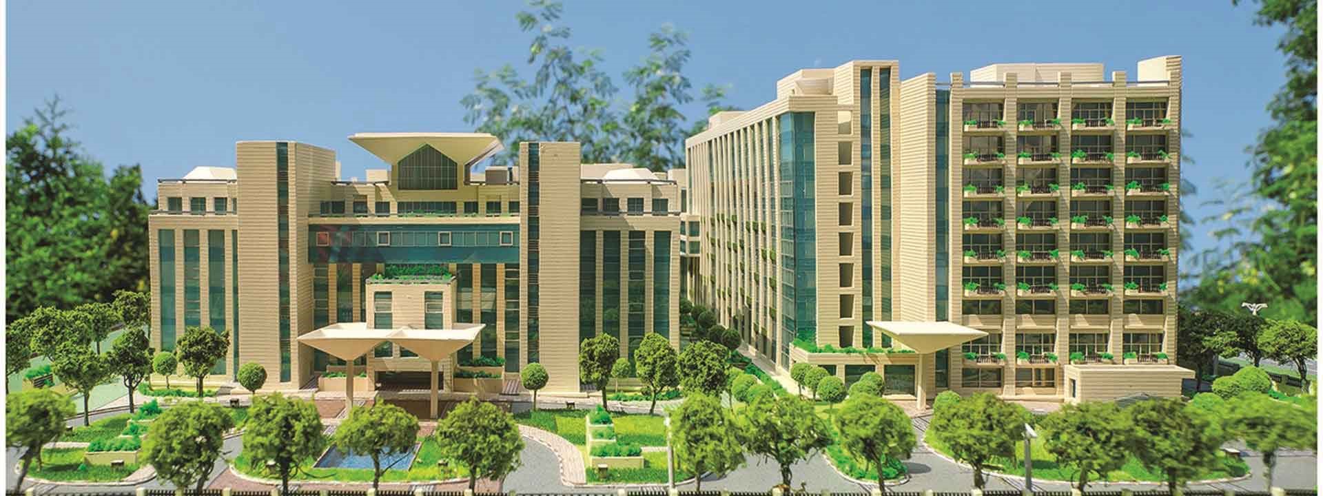 Indira Gandhi Hospital in Dwarka- L&T Construction