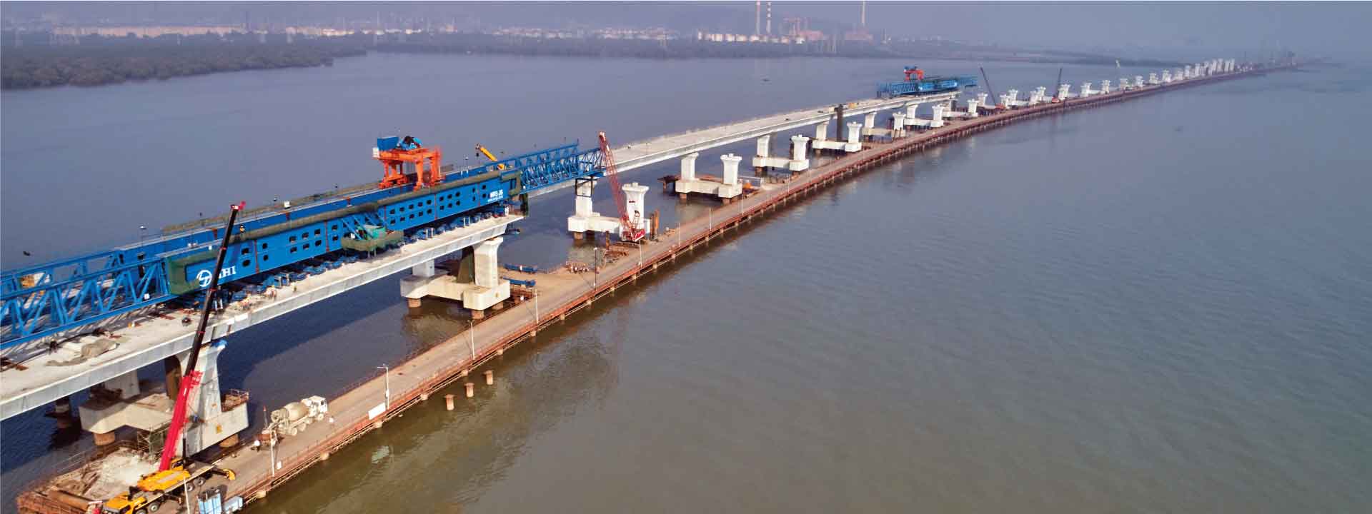 Mumbai Trans Harbour Link- L&T Construction