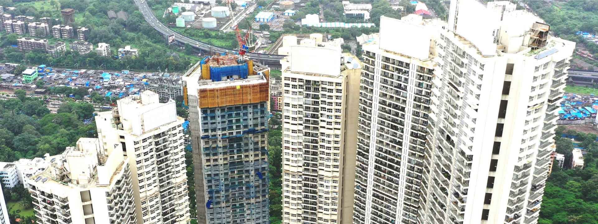 Crescent Bay Tower in Mumbai- L&T Construction