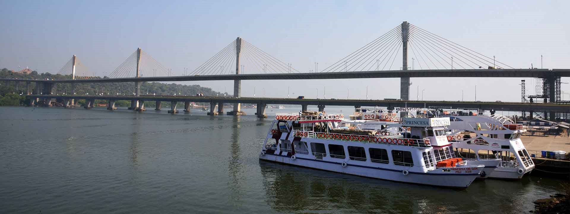 Third Mandovi Bridge Goa- L&T Construction