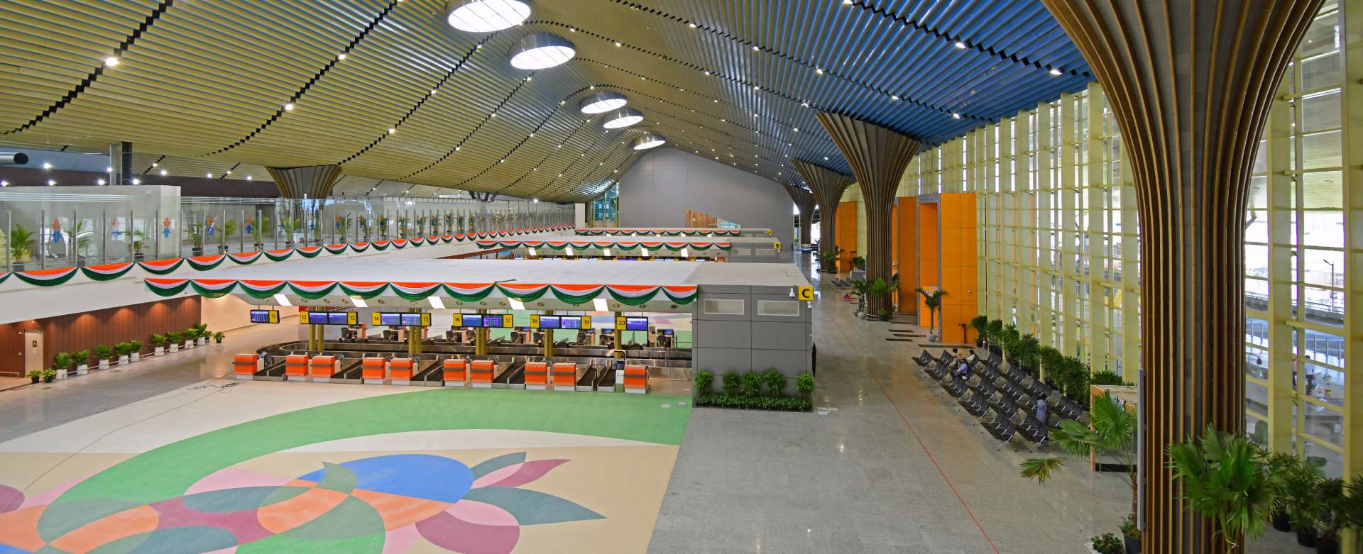 Chennai International Airport New Integrated Terminal Building L&T