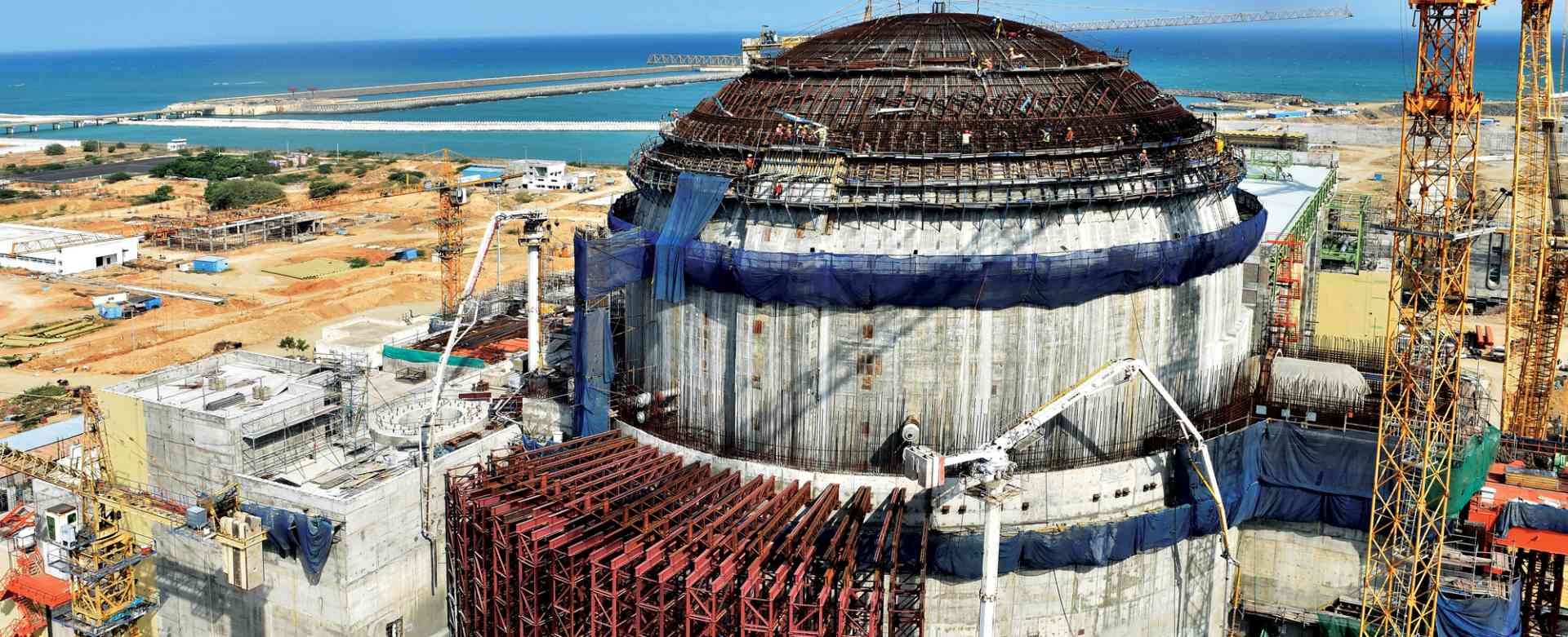 Atomic Power plant in Kudankulam- L&T Construction
