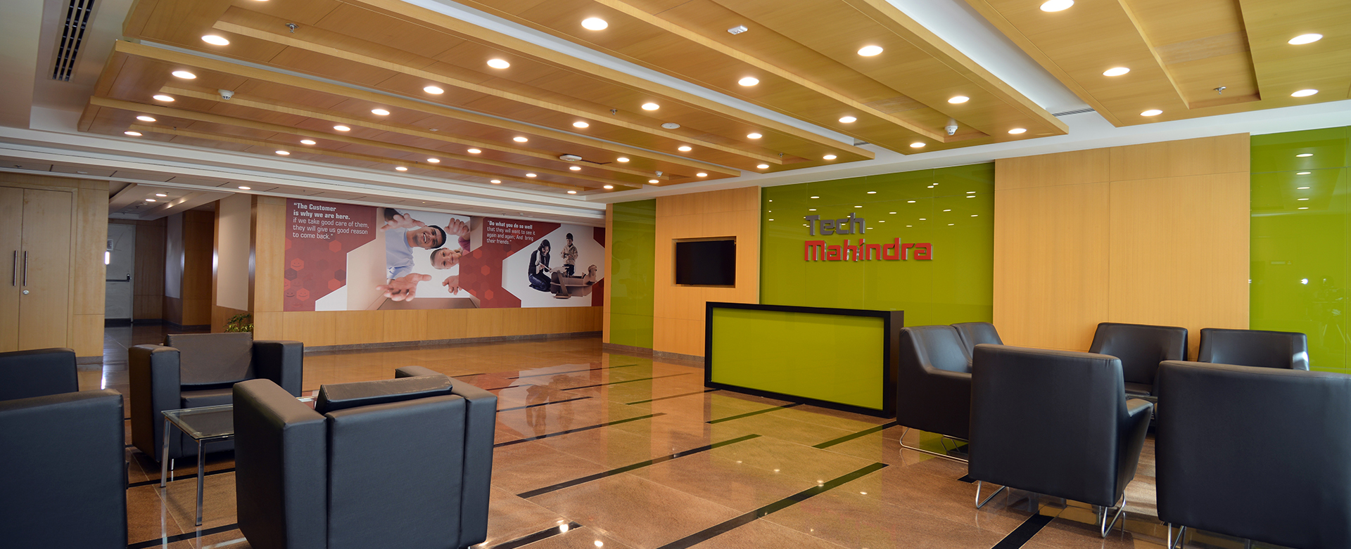 Tech Mahindra in Bengaluru- L&T Construction