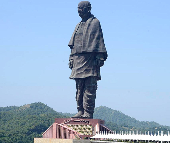 Statue of Unity in Gujarat- L&T Construction