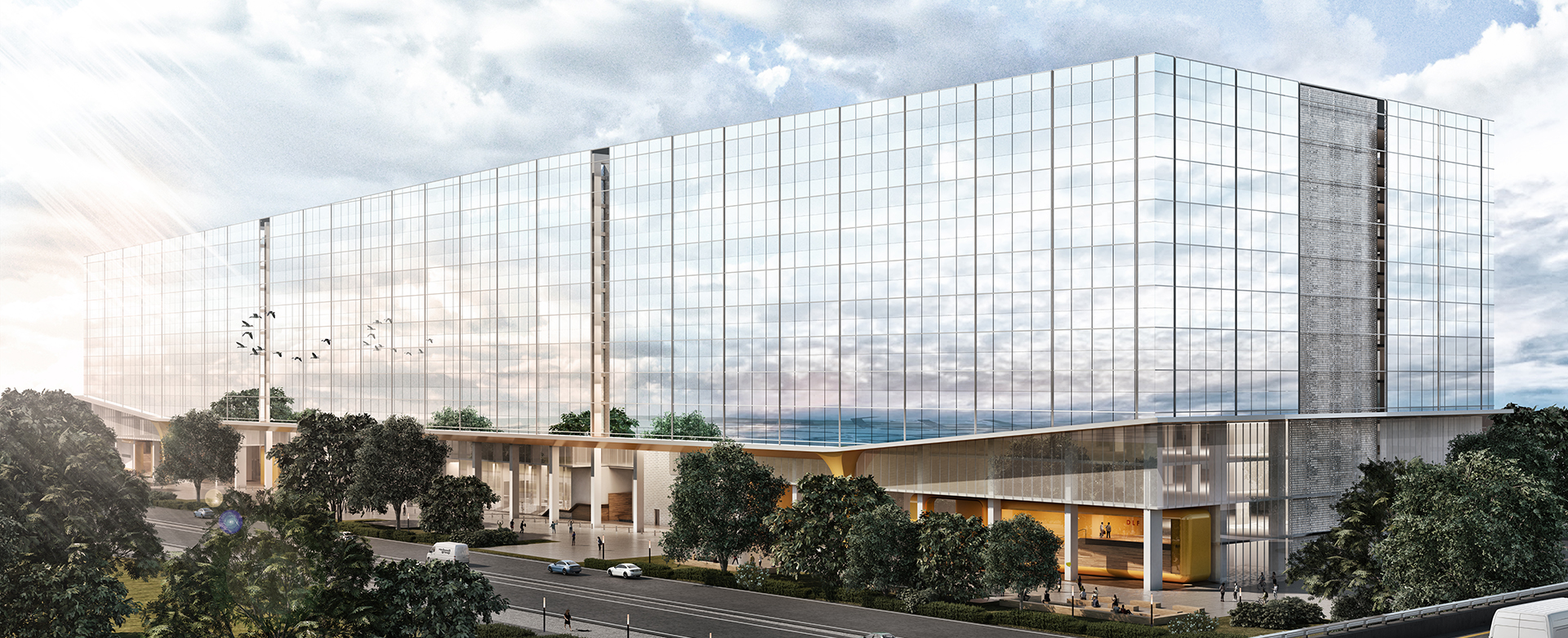 DLF Cyber Park in Gurugram- L&T Construction