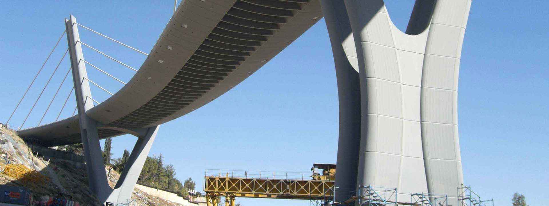 Wadi Abdoun Bridge Amman- L&T Construction