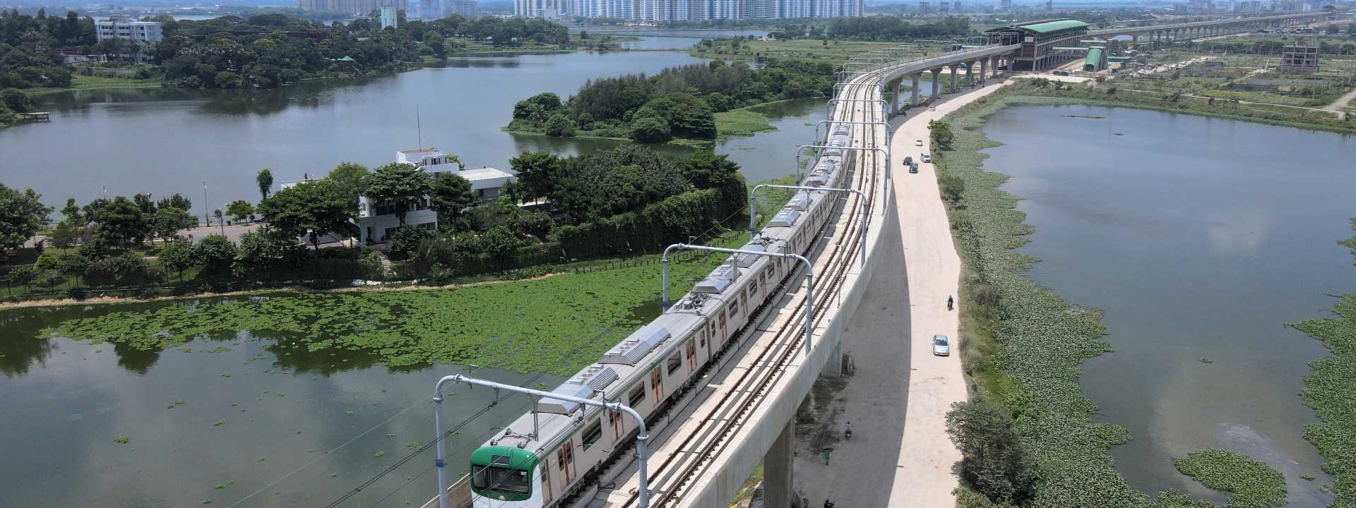 Metro Rail in Dhaka- L&T Construction