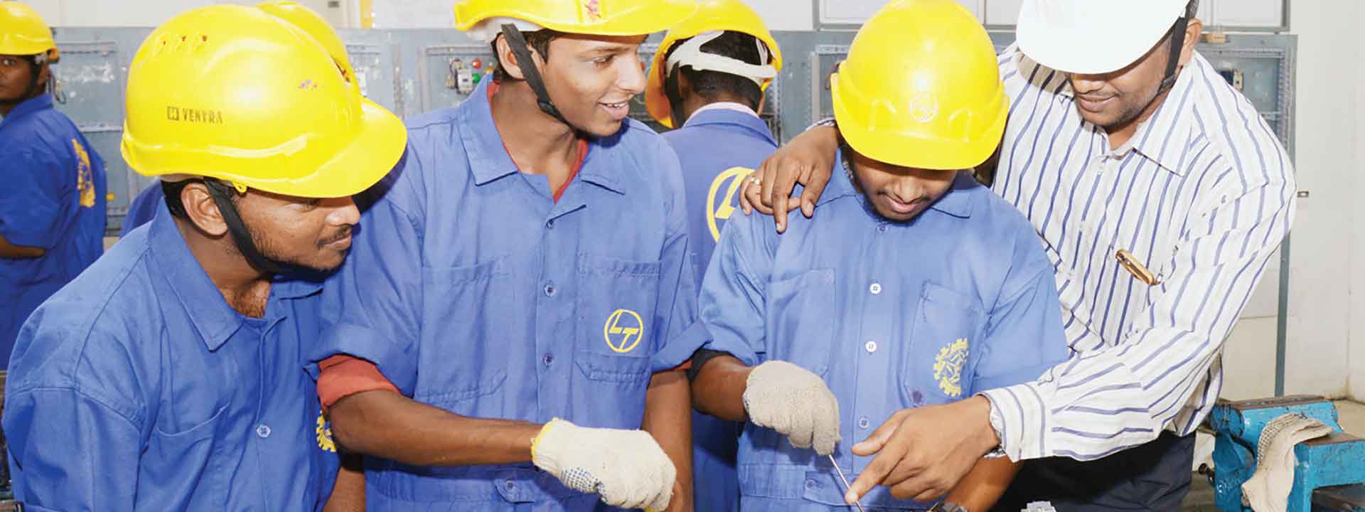 Trainees skill development- L&T Construction