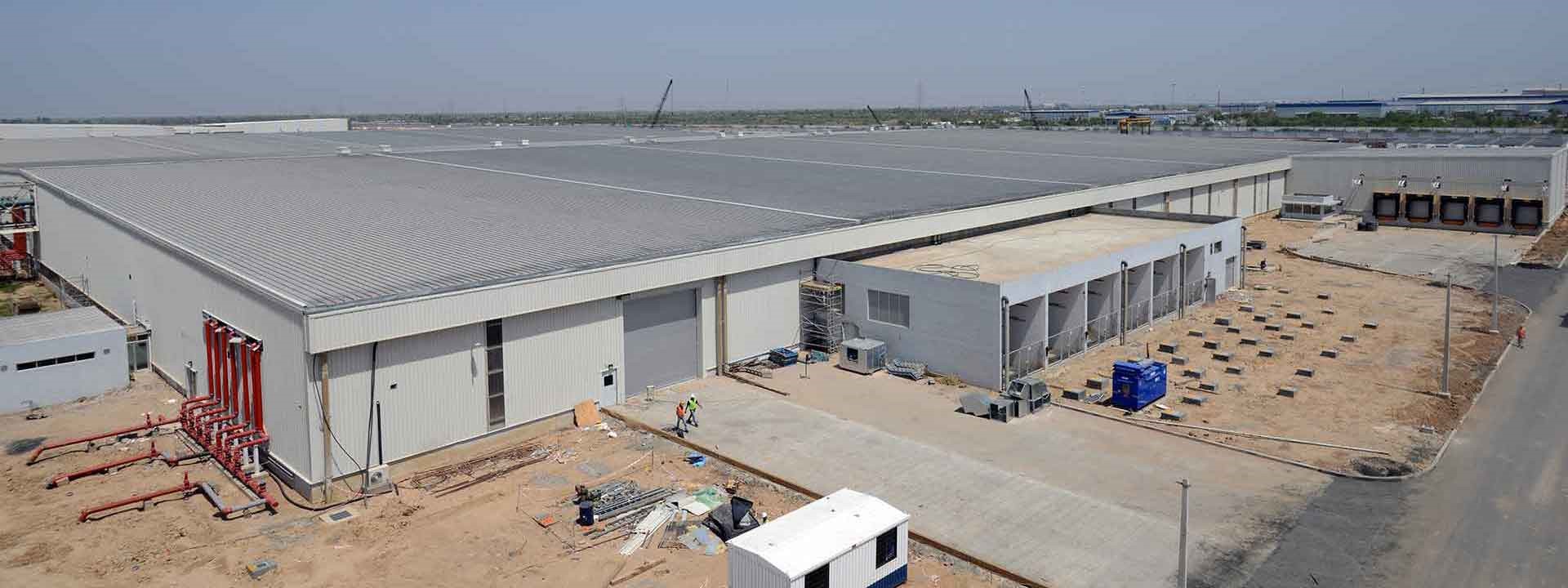 Car factory in Ahmedabad- L&T Construction