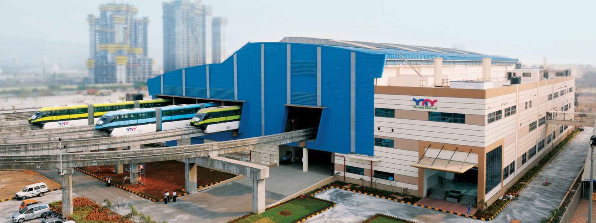 Railway Factoreis and Maintenance Depot in Mumbai- L&T Construction