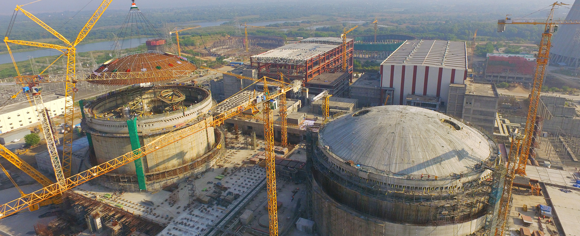 Atomic Power plant in Kakrapar- L&T Construction