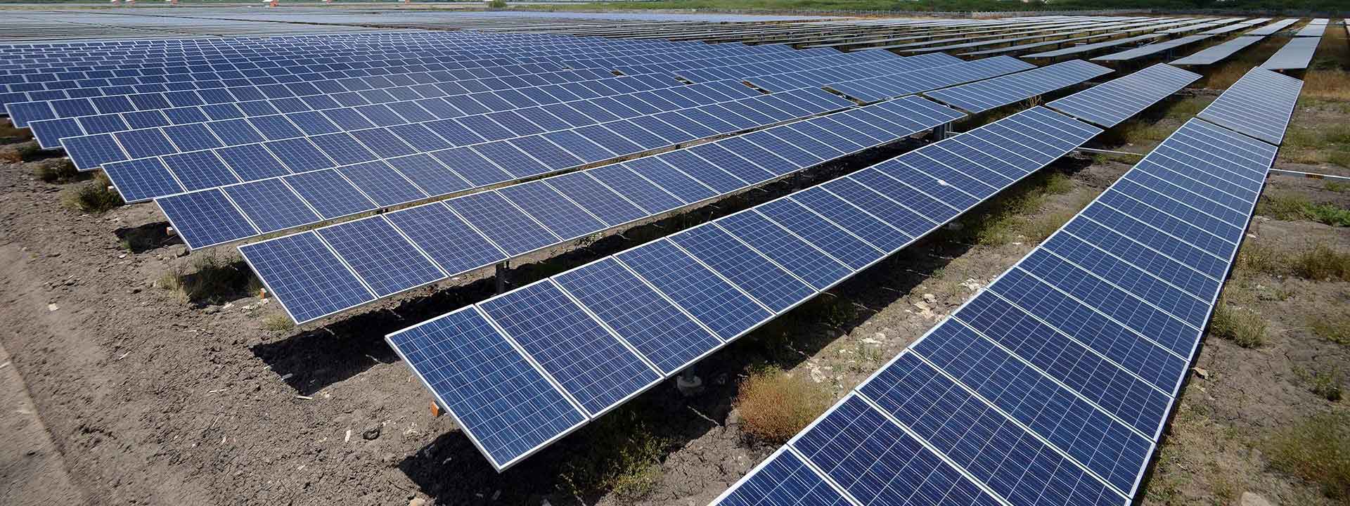 Solar Tracker Plant in Paniyur- L&T Construction