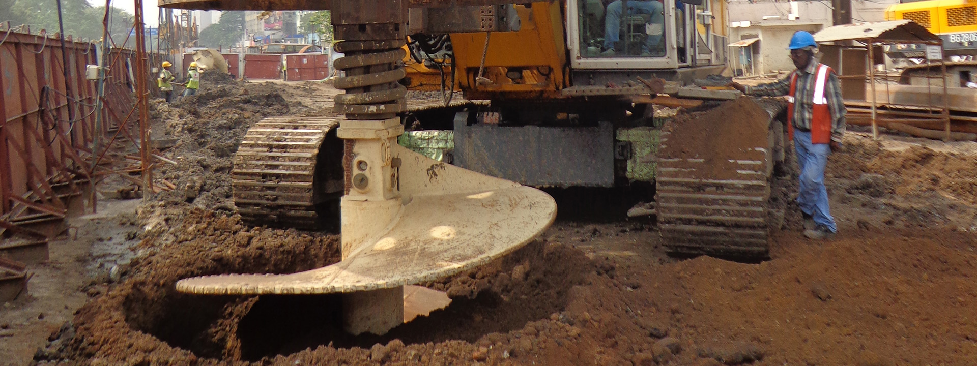 Large Diameter Piling at CMRL, Chennai