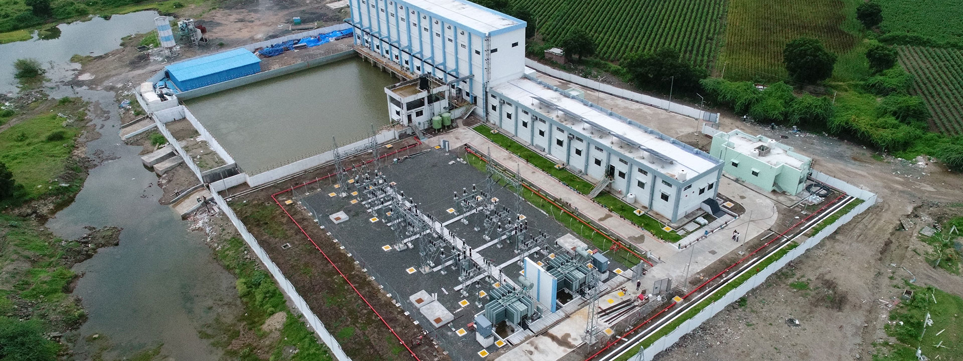 Underground Pipe Irrigation Construction Company Sauni Yojana Irrigation Scheme