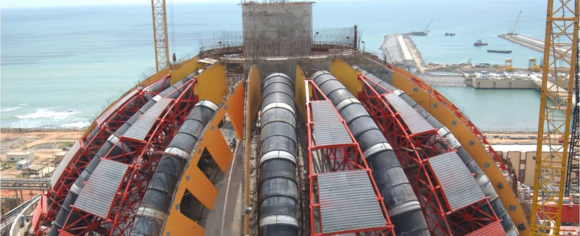 Atomic Power plant in Kudankulam- L&T Construction