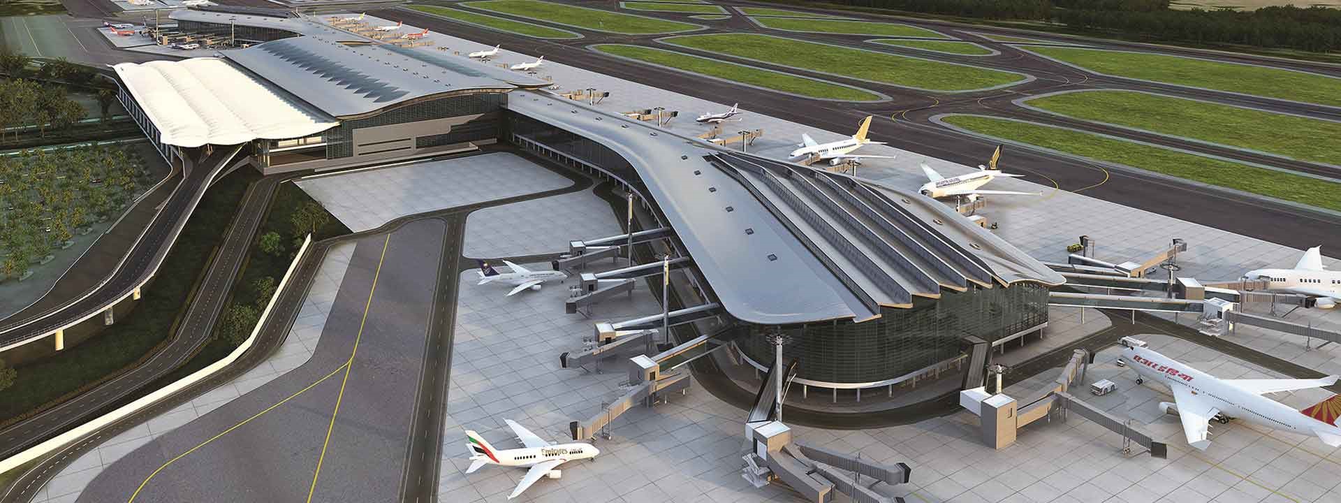 Hyderabad International Airport- L&T Construction