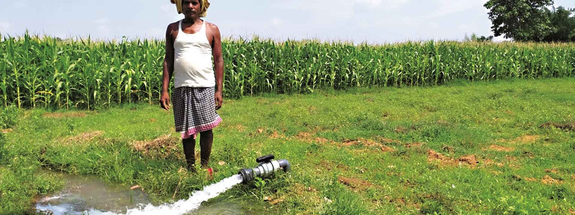 Community Irrigation Project in Jharkhand- L&T Construction