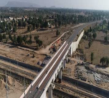 Railway track construction companies in India- L&T Construction