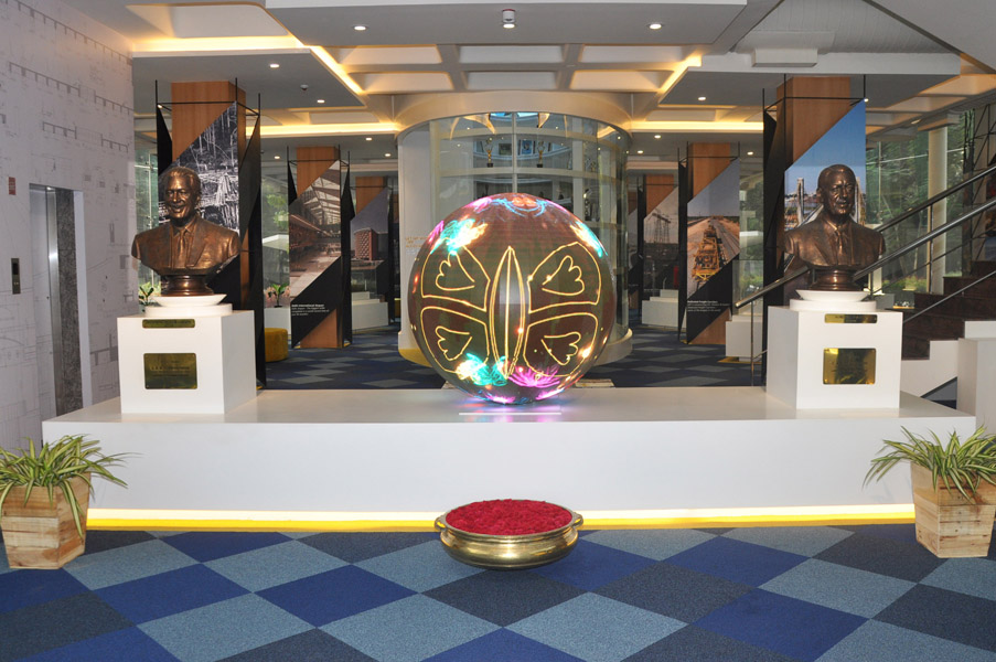 Digitally Transformed Museum in India- L&T Construction