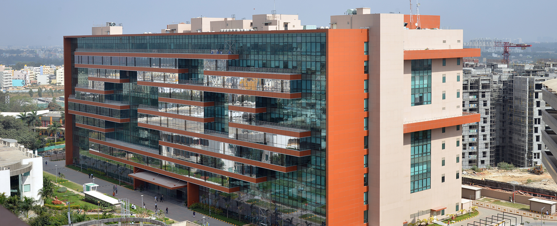 Tech Mahindra in Bengaluru- L&T Construction