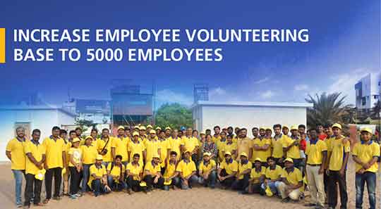 Employee Volunteering programme- L&T Construction