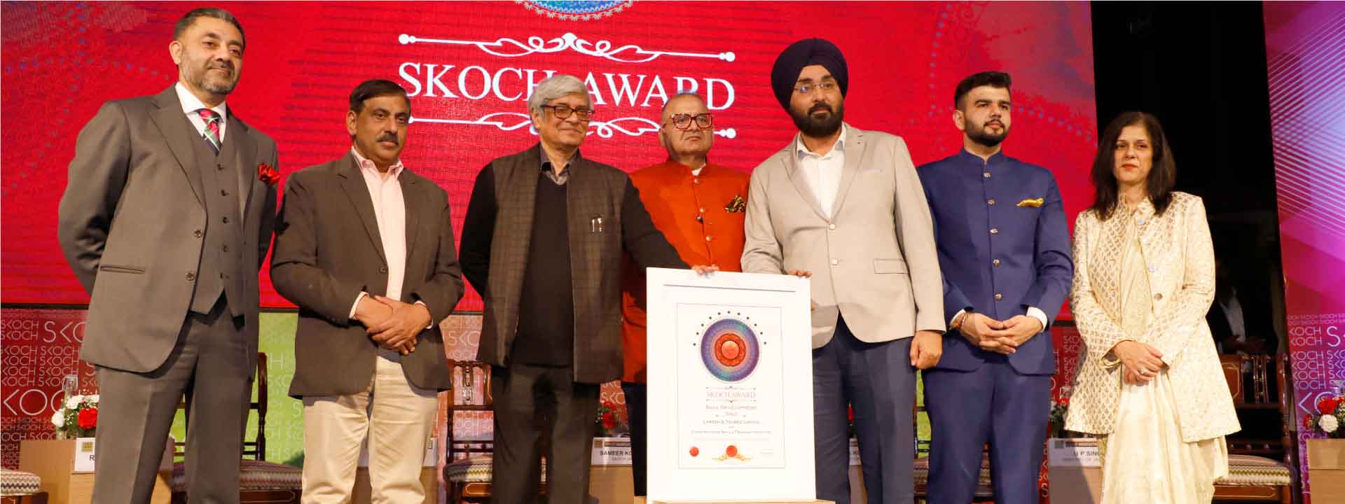 Skoch Gold award- L&T Construction