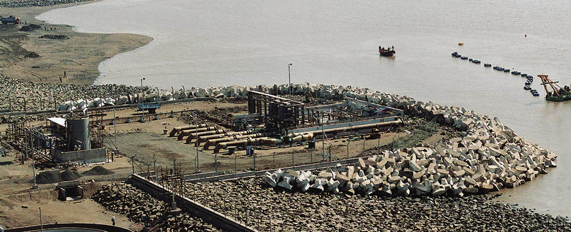 Shell Hazira Port Gujarat- L&T Construction