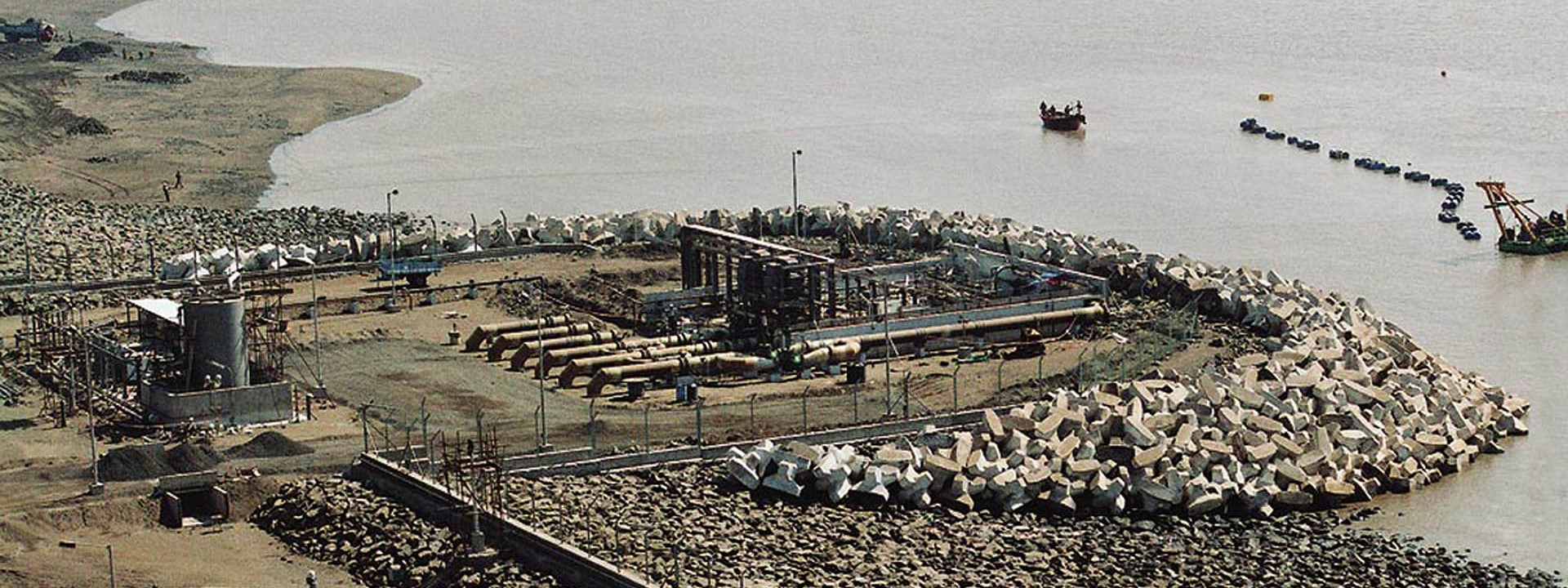 Shell Hazira Port Gujarat- L&T Construction