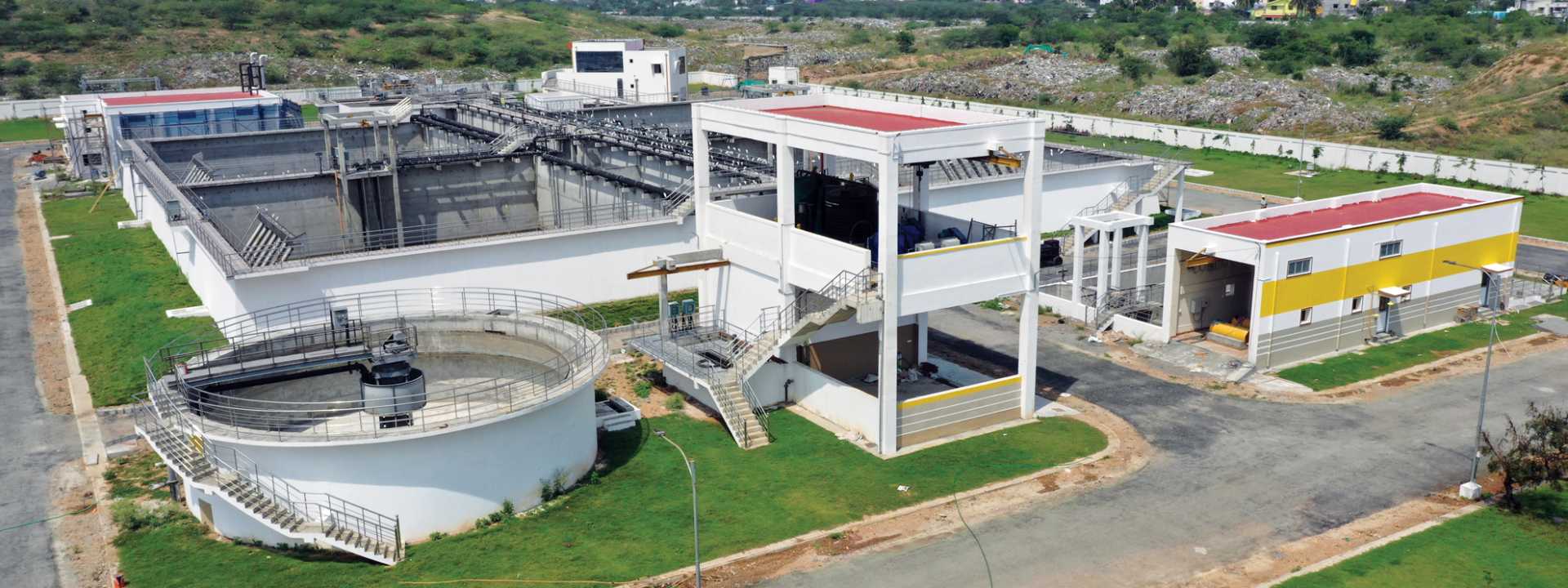 Jebel Ali Sewage Treatment Plant in UAE- L&T Construction